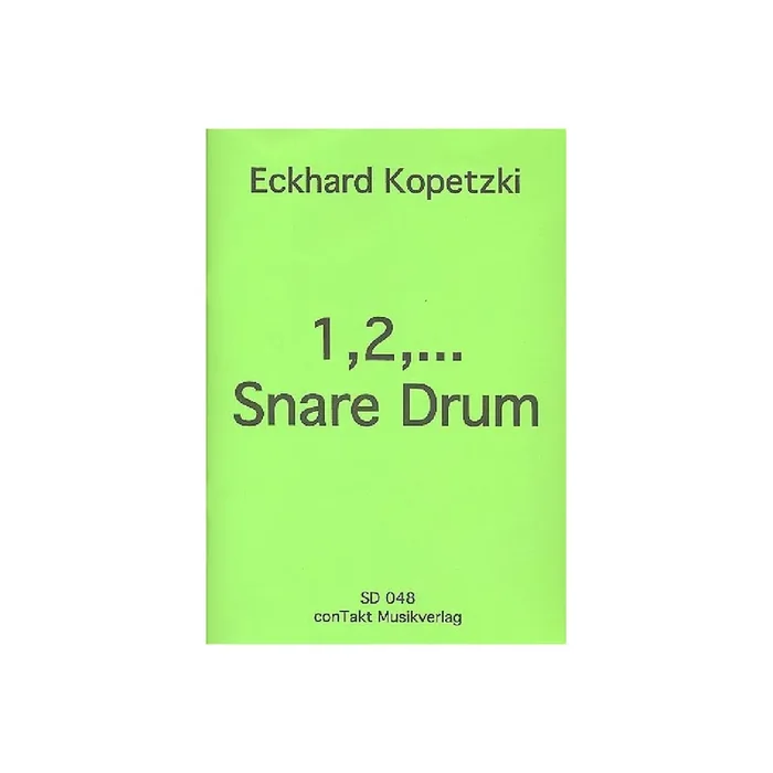 1 2 Snare Drum Heft A für Snare Drum