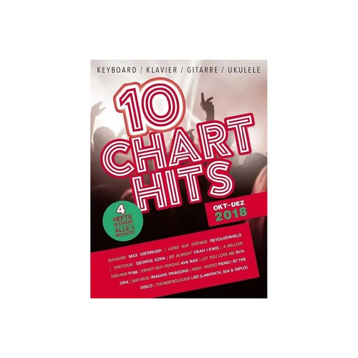 10 Charthits – Oktober bis Dezember 2018