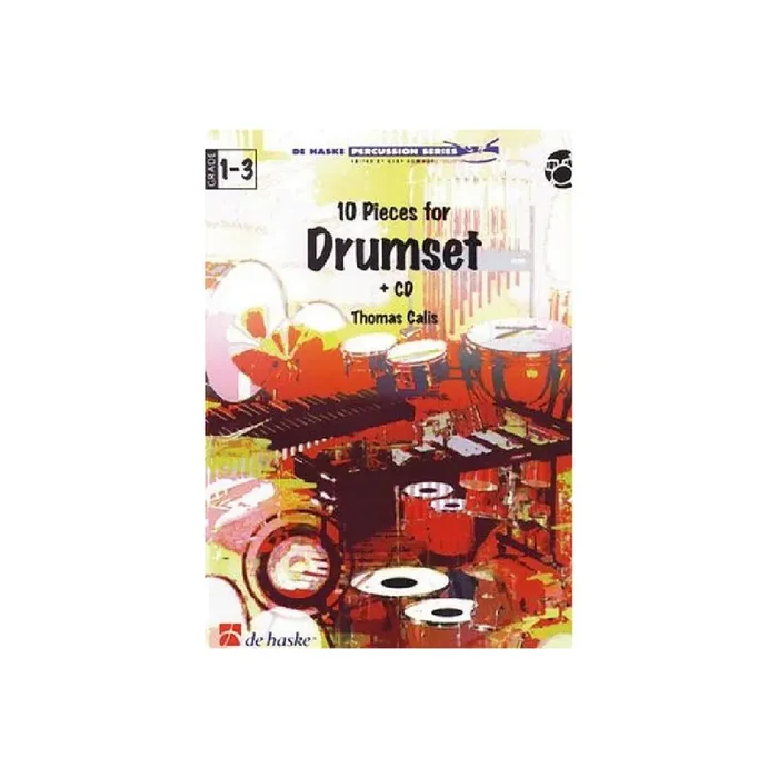 10 pieces for drumset (+CD)