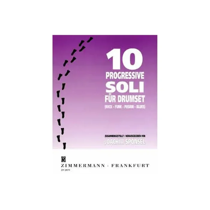 10 progressive Soli für Drumset