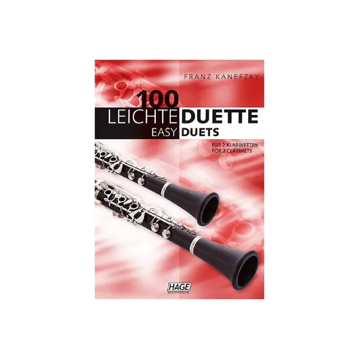 100 leichte Duette für 2 Klarinetten