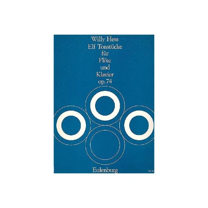 11 Tonstücke op.74 für Flöte und Klavier