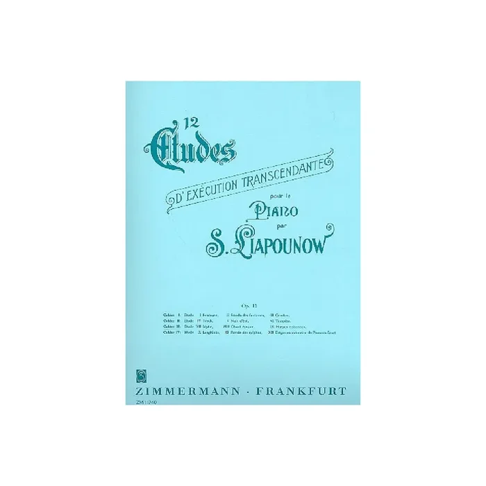 12 Etudes op.11 Band 3 (Nr.7-9)