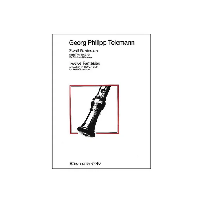 12 Fantasien nach TWV40 2-13