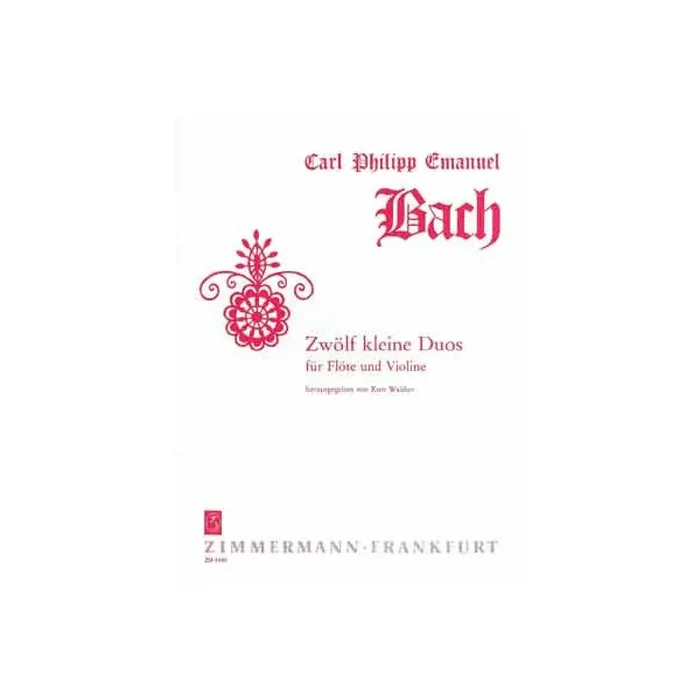 12 kleine Duos für Flöte und