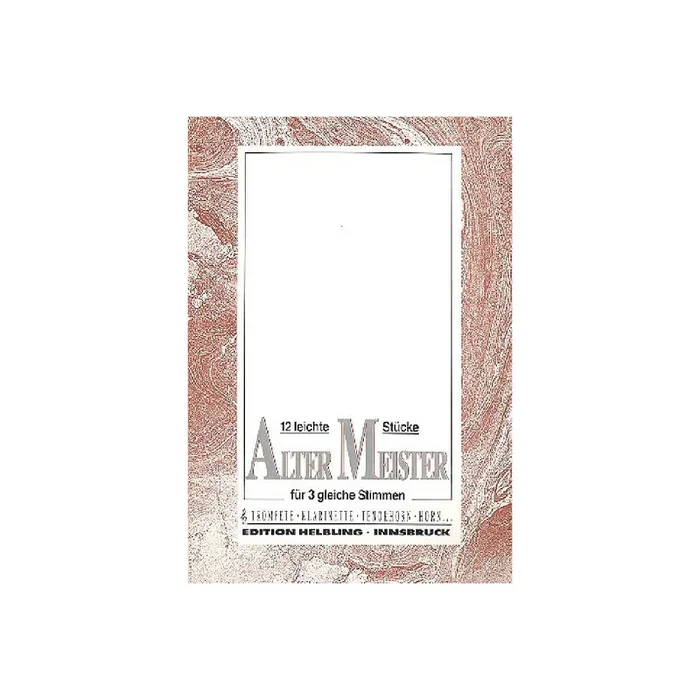 12 leichte Stücke alter Meister