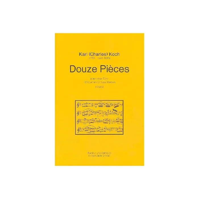 12 pièces für 2 Hörner