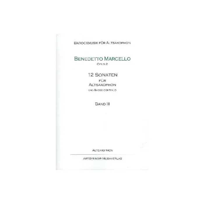 12 Sonaten op.2 Band 3 (Nr.7-9)