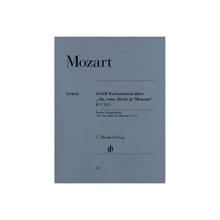 12 Variationen über Ah vous dirai-je Maman KV265