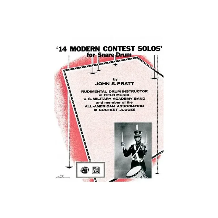 14 modern Contest Solos for snare