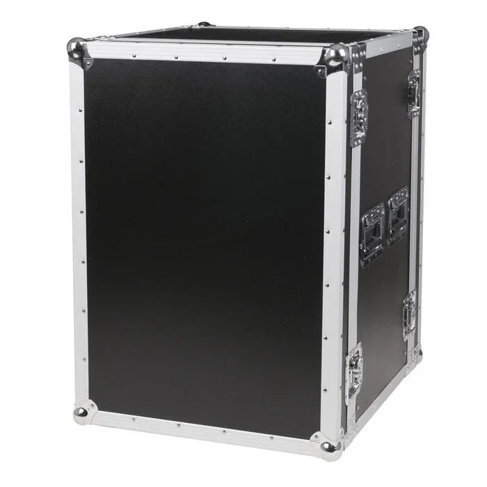 19″ Rack – Flightcase 16 HE, Double Door