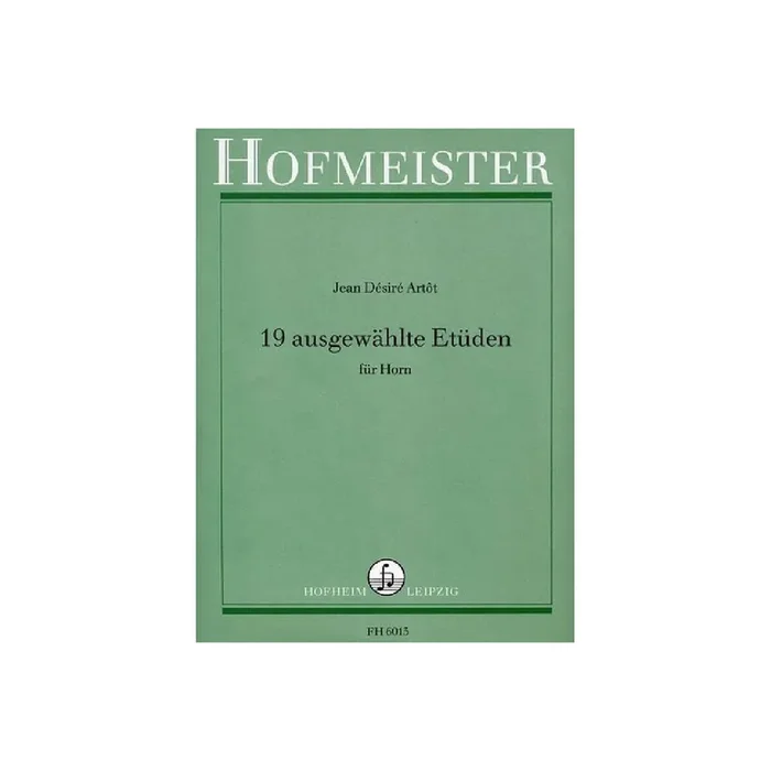 19 ausgewählte Etüden für Horn