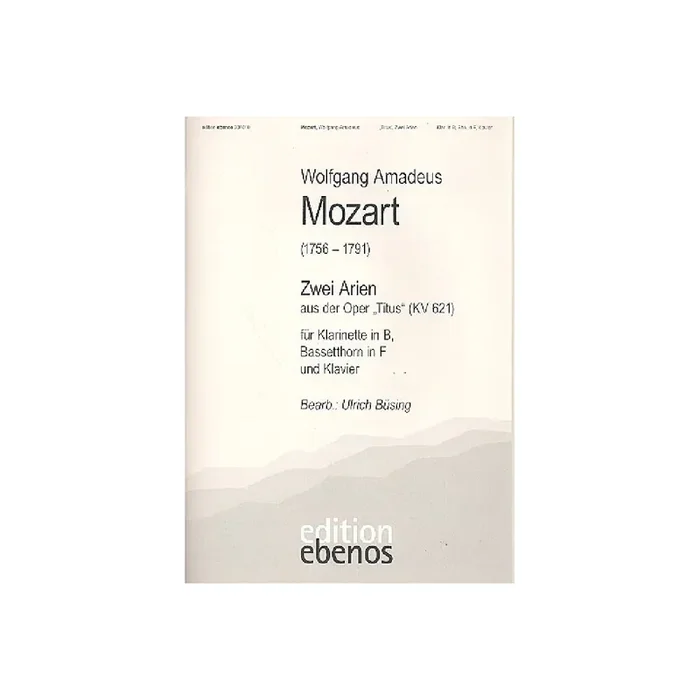 2 Arien für Klarinette, Bassetthorn in F