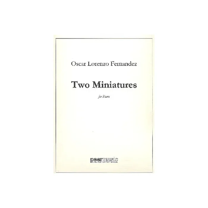 2 Miniatures for piano