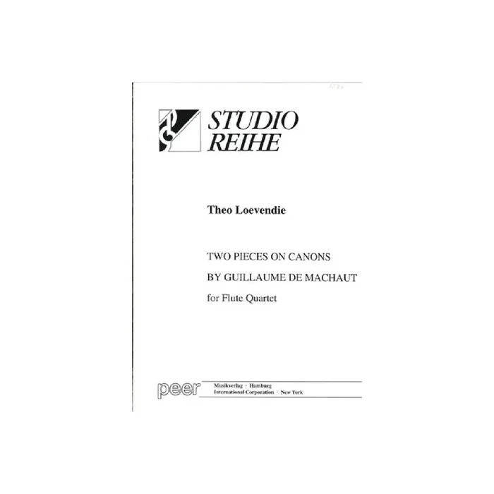 2 Pieces on Canons by Guillaume de Machaut