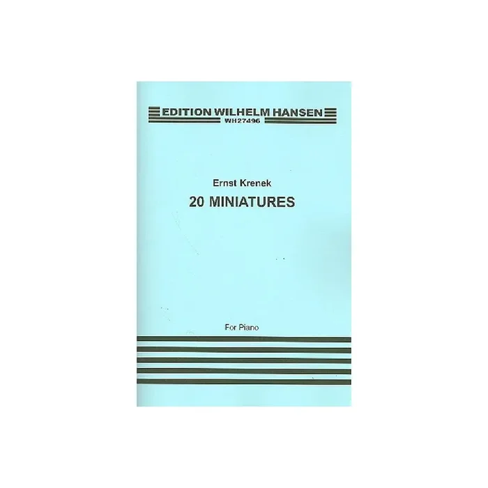 20 Miniaturen für Klavier (1954)