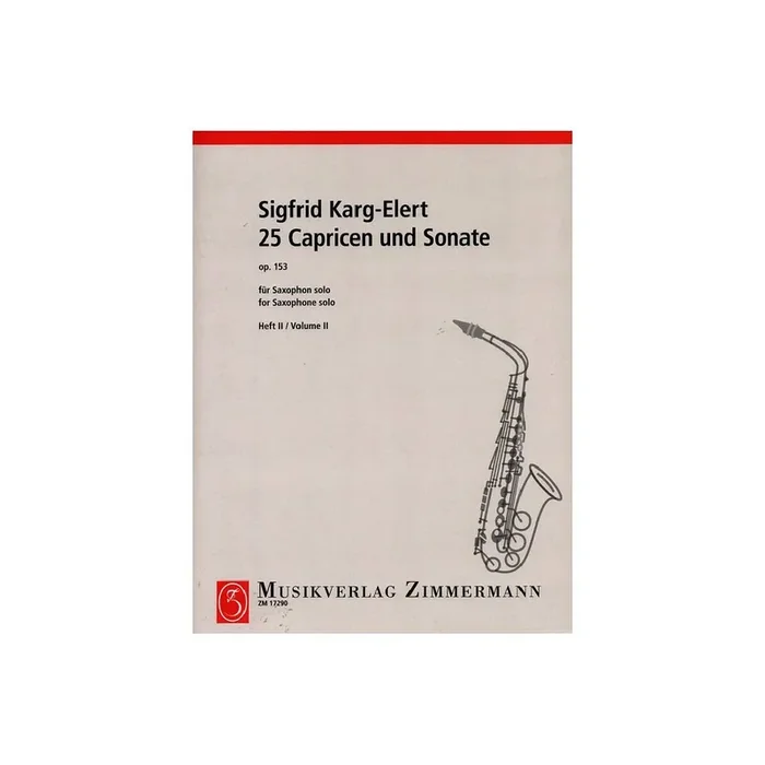 25 Capricen und Sonate op.153