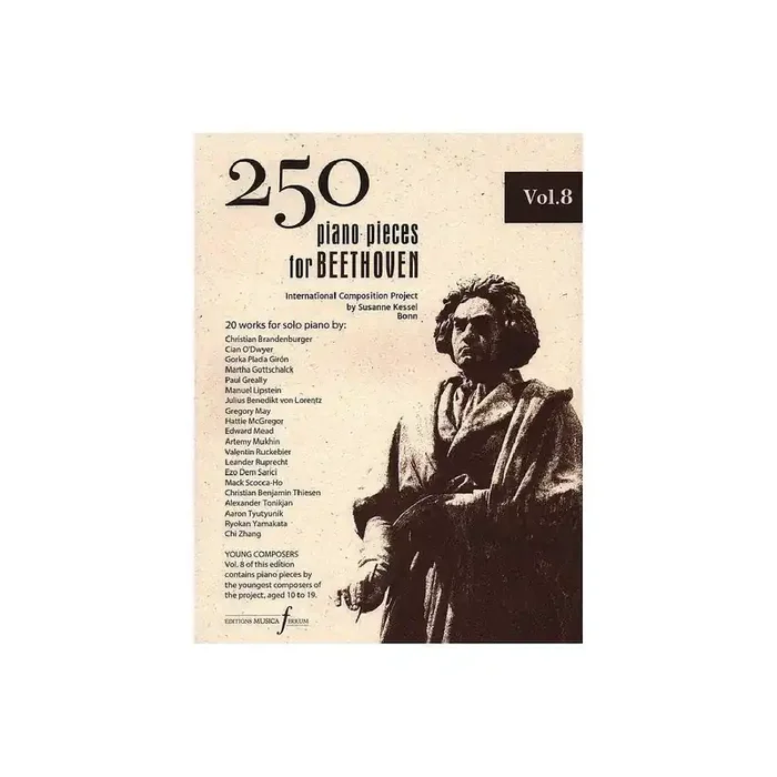 250 Piano Pieces for Beethoven vol.8