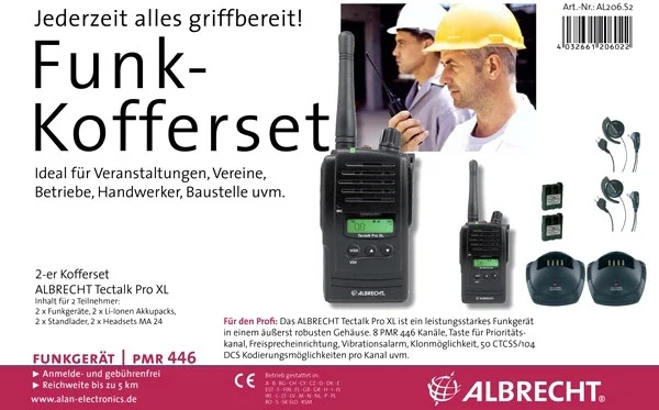 2er Kofferset Tectalk Pro incl. MA 24