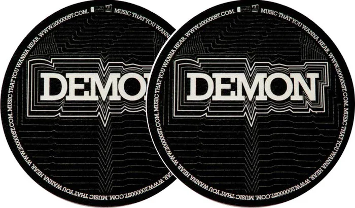 2x Slipmats – Demon