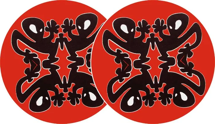 2x Slipmats – Plasticman Quattro