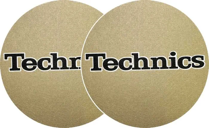 2x Slipmats – Technics – Gold