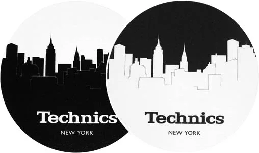 2x Slipmats – Technics Skyline N.Y.