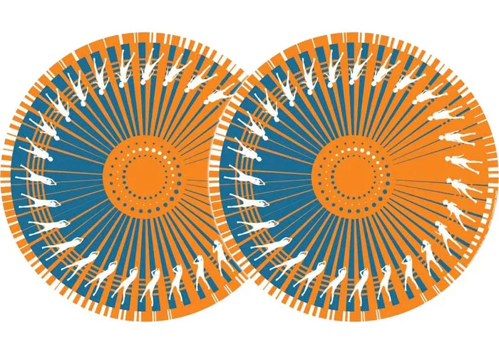 2x Zomo Slipmats – Dance – orange
