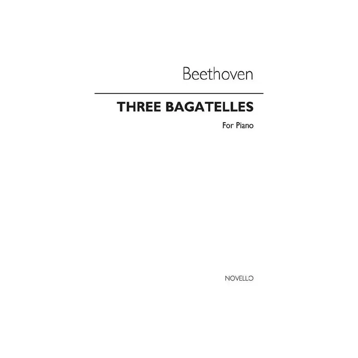 3 Bagatelles for piano