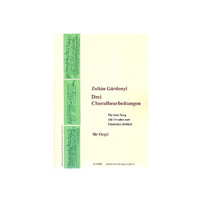 3 Choralbearbeitungen