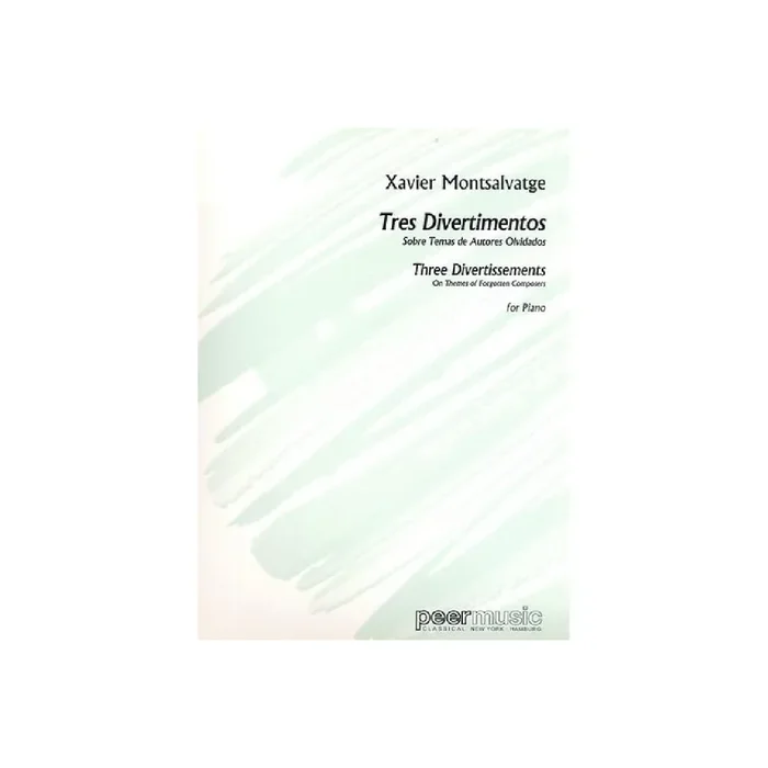 3 Divertissements on Themes of