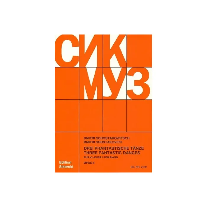 3 fantastische Tänze op.5