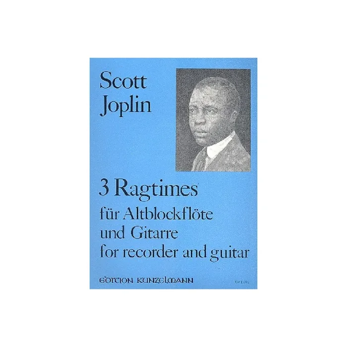 3 Ragtimes für Altblockflöte