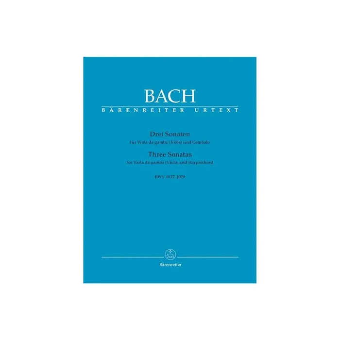 3 Sonaten BWV1027-1029