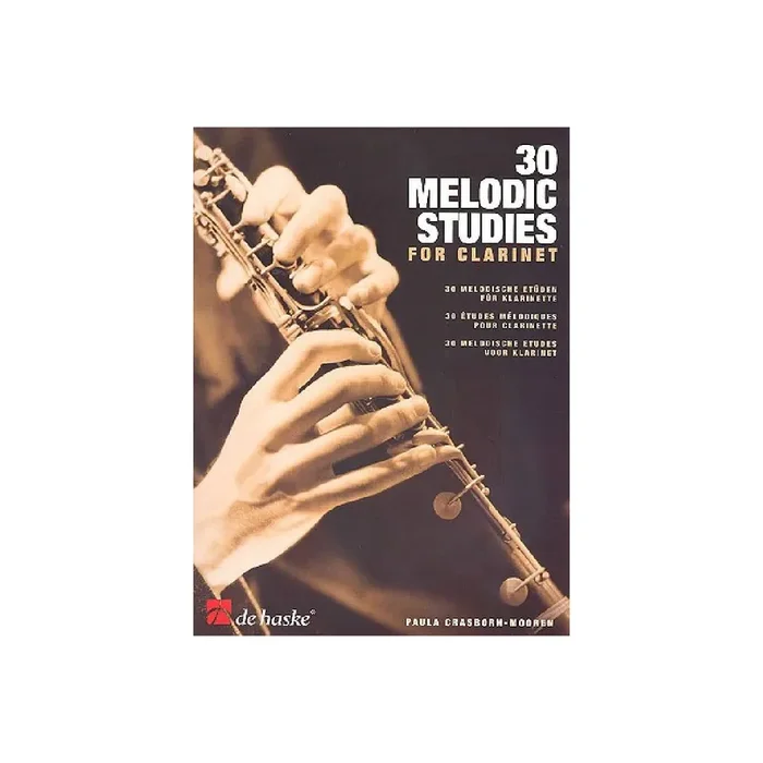 30 melodic Studies for clarinet
