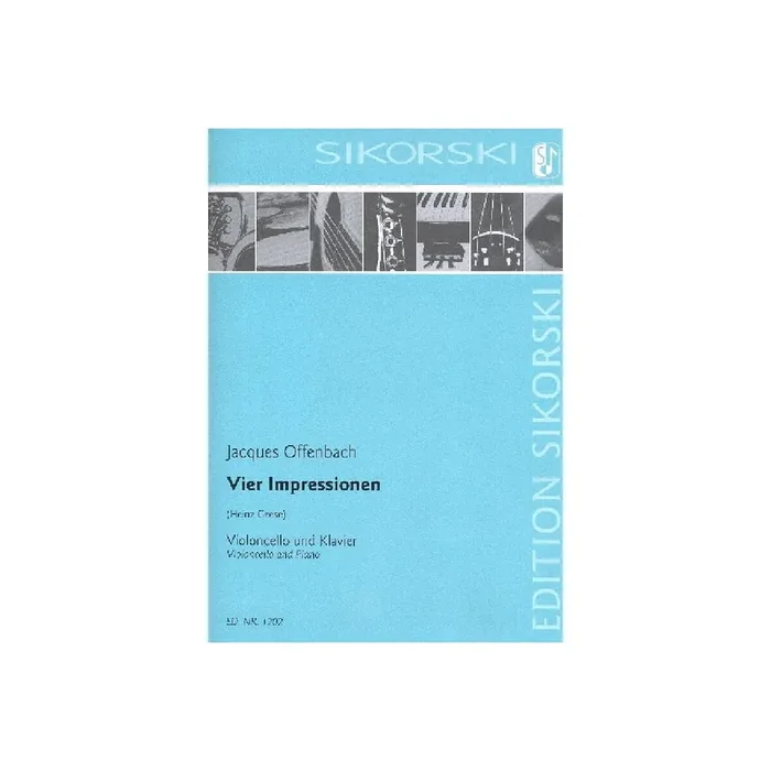 4 Impressionen für Violoncello