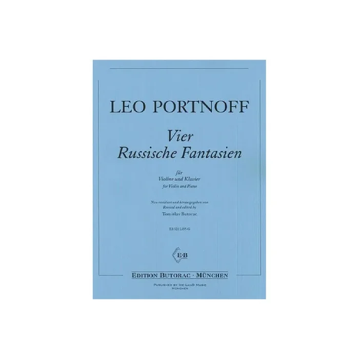 4 russische Fantasien für Violine und Klavier