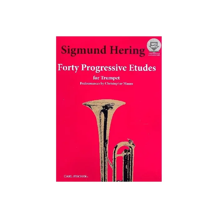 40 progressive Etudes (+Online Audio)