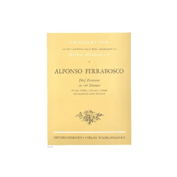 5 Fantasien zu vier Stimmen für zwei Violinen,