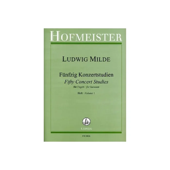 50 Konzertstudien op.26 Band 1 (Nr.1-25)