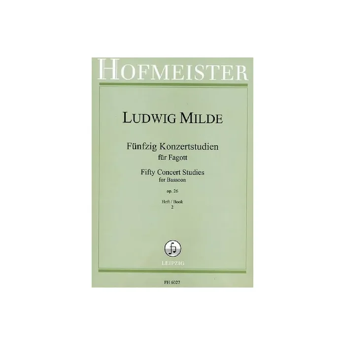 50 Konzertstudien op.26 Band 2 (Nr.26-50)