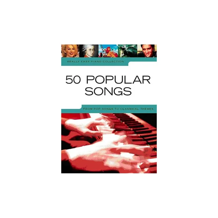 50 popular Songs really easy piano