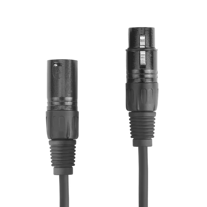 10x ETEC XLR Audio Kabel 10m Mikrofonkabel schwarz – Bild 4