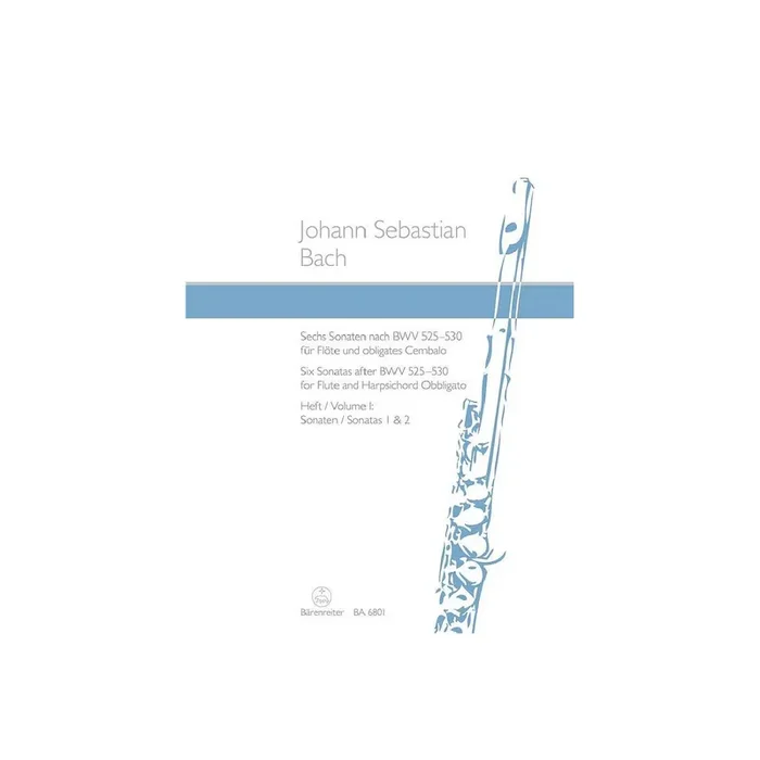 6 Sonaten nach BWV525-530 Band 1