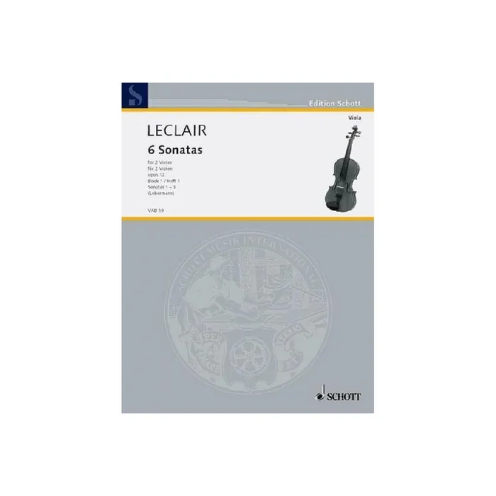 6 Sonaten op.12 Band 1 (1-3) für