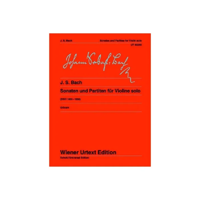 6 Sonaten und Partiten BWV1001-1006