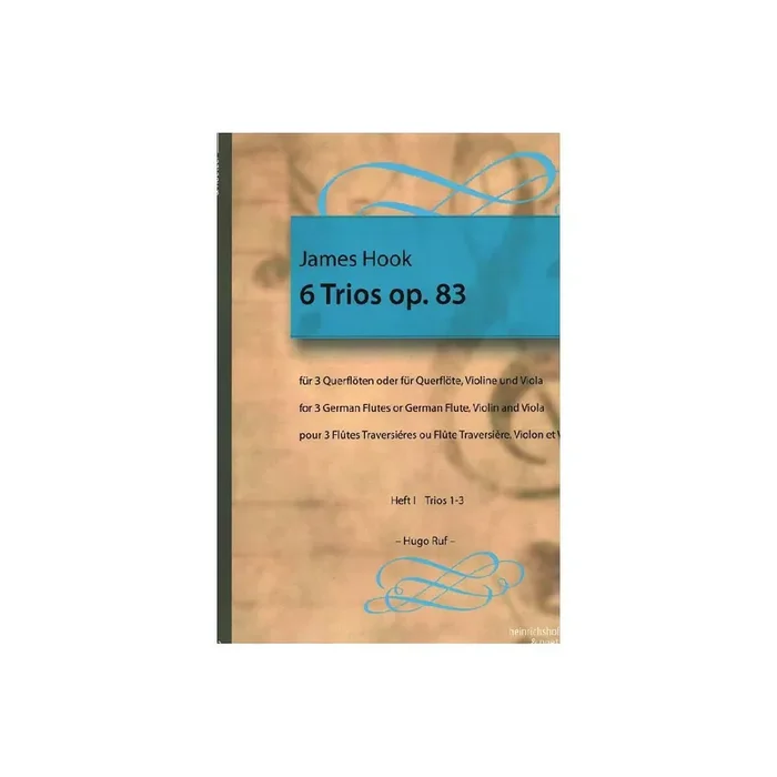6 Trios op.83 Band 1 (Nr.1-3)