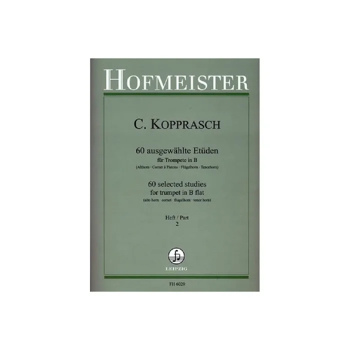60 ausgewählte Etüden Band 2