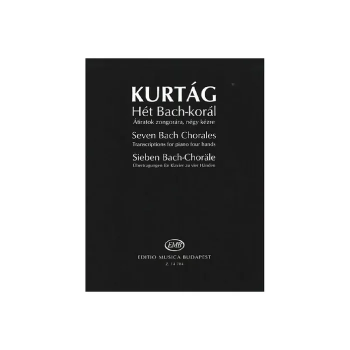 7 Choräle für Klavier zu 4 Händen