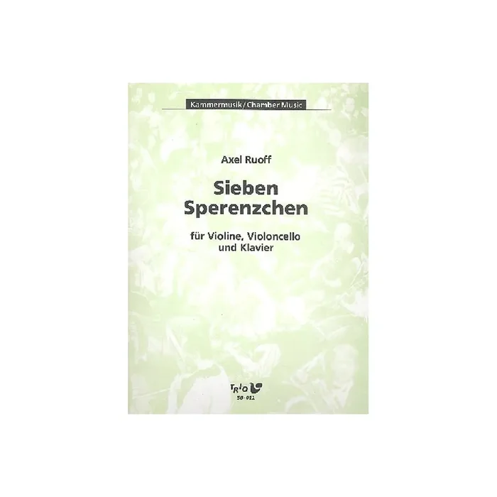 7 Sperenzchen für Violine,